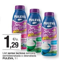 Oferta de Puleva - Llet Sense Lactosa Sencera por 1,29€ en BonpreuEsclat