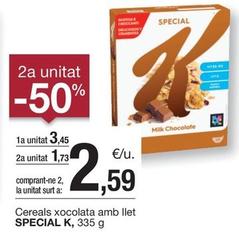 Oferta de Special K - Cereals Xocolata Amb Llet por 3,45€ en BonpreuEsclat