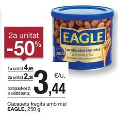 Oferta de Eagle - Cacauets Fregits Amb Mel por 4,59€ en BonpreuEsclat