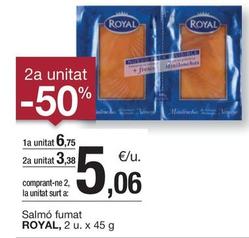 Oferta de Royal - Salmó Fumat por 6,75€ en BonpreuEsclat