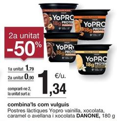 Oferta de Danone - Postres Làctiques Yopro Vainilla por 1,79€ en BonpreuEsclat