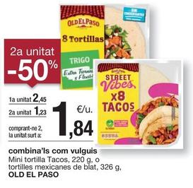 Oferta de Old El Paso - Mini Tortilla Tacos por 2,45€ en BonpreuEsclat