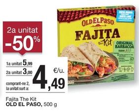 Oferta de Old El Paso - Fajita The Kit por 5,99€ en BonpreuEsclat