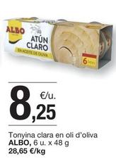 Oferta de Albo - Tonyina Clara En Oli D'oliva por 8,25€ en BonpreuEsclat