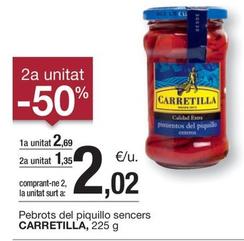 Oferta de Carretilla - Pebrots Del Piquillo Sencers por 2,69€ en BonpreuEsclat