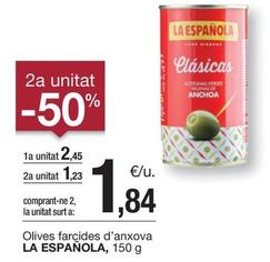 Oferta de La Española - Olives Farcides D'anxova por 2,45€ en BonpreuEsclat