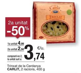 Oferta de Carlit - Trinxat De La Cerdanya por 4,99€ en BonpreuEsclat