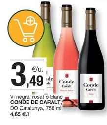 Oferta de Conde De Caralt - Vi Negre por 3,49€ en BonpreuEsclat