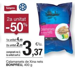 Oferta de Bonpreu - Calamarsets De Xina Nets por 4,49€ en BonpreuEsclat