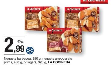 Oferta de La Cocinera - Nuggets Barbacoa por 2,99€ en BonpreuEsclat