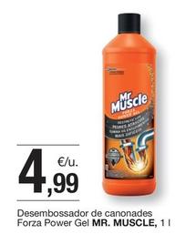 Oferta de Mr Muscle - Desembossador De Canonades Forza Power Gel por 4,99€ en BonpreuEsclat