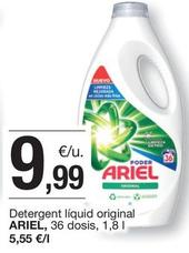 Oferta de Ariel - Detergent Líquid Original , 36 Dosis por 9,99€ en BonpreuEsclat