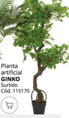Oferta de Planta Artificial Ginko en Conforama