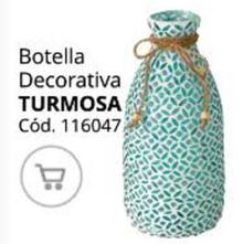 Oferta de Botella Decorativa Turmosa en Conforama
