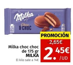 Oferta de Milka - Choc Choc por 2,45€ en Maskom Supermercados