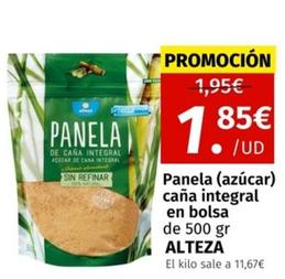 Oferta de Alteza - Panela (azúcar) Caña Integral En Bolsa por 1,85€ en Maskom Supermercados