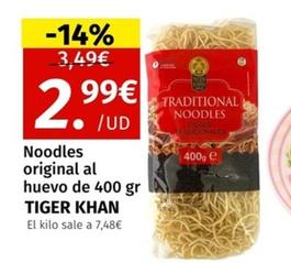 Oferta de Noodles Original Al Huevo por 2,99€ en Maskom Supermercados