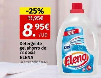 Oferta de Elena - Detergente Gel Ahorro por 8,95€ en Maskom Supermercados