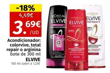 Oferta de Elvive - Acondicionador: Colorvive por 3,69€ en Maskom Supermercados