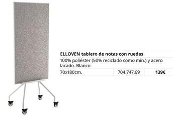 Oferta de Ikea - Tablero De Notas Con Ruedas por 139€ en IKEA