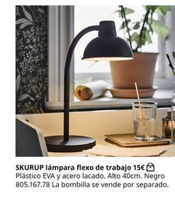 Oferta de Ikea - Lámpara Flexo De Trabajo por 15€ en IKEA