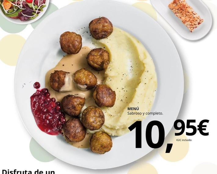 Oferta de Ikea - Sabroso Y Completo por 10,95€ en IKEA