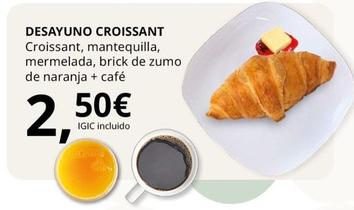 Oferta de Croissants por 2,5€ en IKEA
