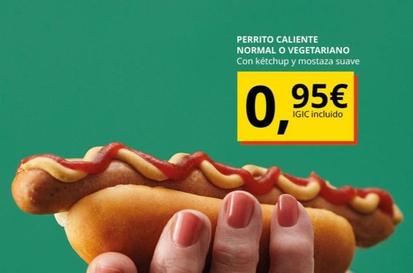 Oferta de Ikea - Perrito Caliente Normal O Vegetariano por 0,95€ en IKEA