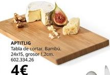Oferta de Ikea - Tabla De Cortar. Bambú por 4€ en IKEA