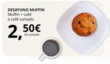 Oferta de Ikea - Desayuno Muffin por 2,5€ en IKEA
