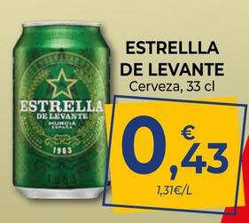 Oferta de Cerveza por 0,43€ en CashDiplo