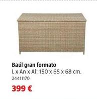 Oferta de Baúl Gran Formato por 399€ en BAUHAUS