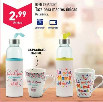 Oferta de Home Creation - Taza Para Madres Unicas por 2,99€ en ALDI