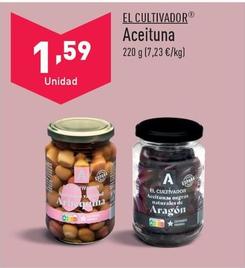 Oferta de El Cultivador - Aceituna por 1,59€ en ALDI