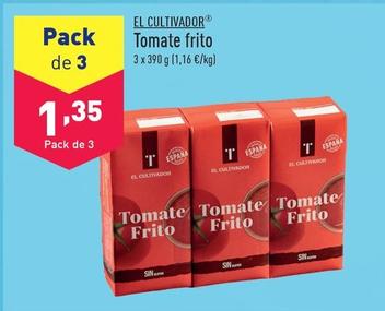 Oferta de El Cultivador - Tomate Frito por 1,35€ en ALDI