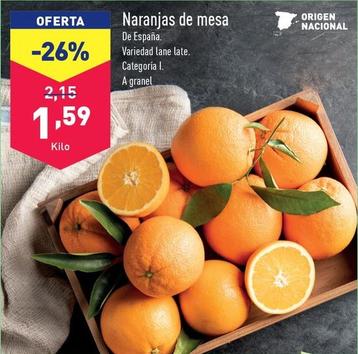 Oferta de Naranjas De Mesa por 1,59€ en ALDI