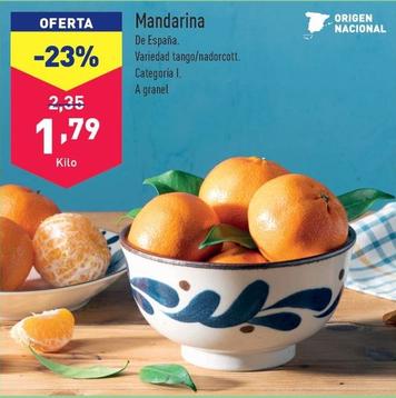 Oferta de Mandarina por 1,79€ en ALDI