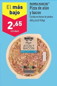 Oferta de Mamma Mancini - Pizza De Atun Y Bacon por 2,65€ en ALDI