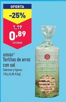 Oferta de Tortitas De Arroz Con Sal por 0,89€ en ALDI