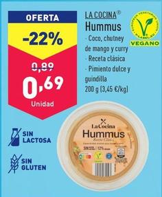 Oferta de La Cocina - Hummus por 0,69€ en ALDI