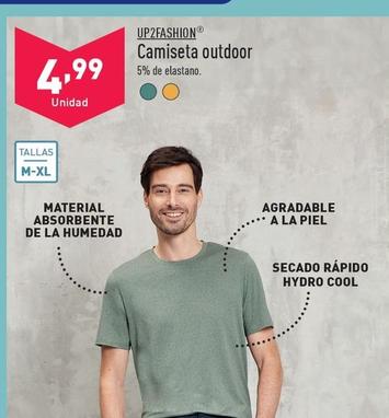 Oferta de Up2fashion - Camiseta Outdoor por 4,99€ en ALDI