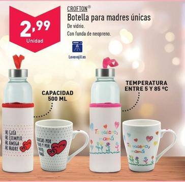 Oferta de Crofton - Botella Para Madres Unicas por 2,99€ en ALDI