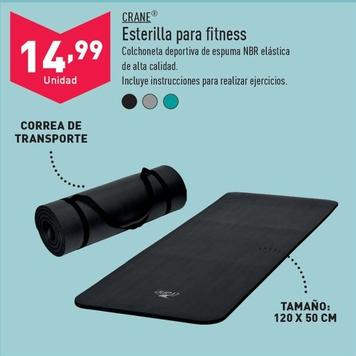 Oferta de Crane - Esterilla Para Fitness por 14,99€ en ALDI