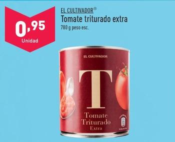 Oferta de El Cultivador - Tomate Triturado Extra por 0,95€ en ALDI