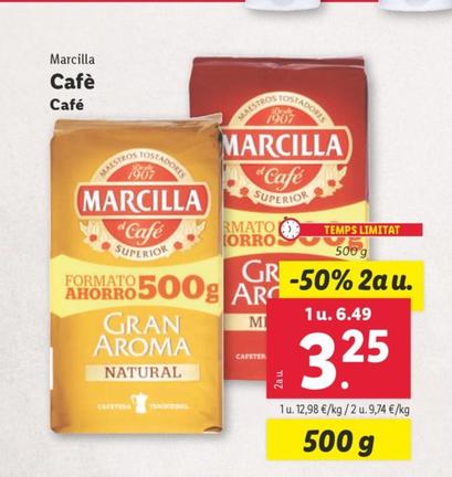 Oferta de Marcilla - Café por 6,49€ en Lidl
