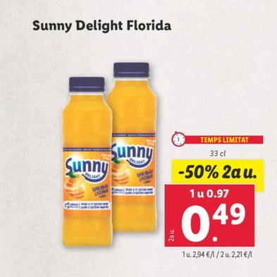 Oferta de Sunny Delight - Florida por 0,97€ en Lidl
