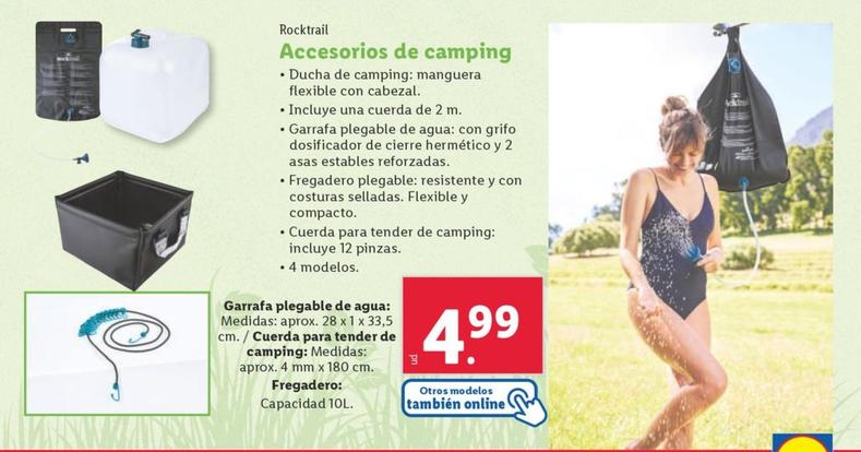 Oferta de Rocktrail - Accesorios De Camping por 4,99€ en Lidl