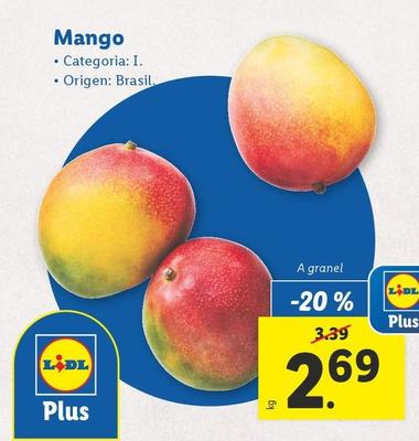 Oferta de Mango por 2,69€ en Lidl