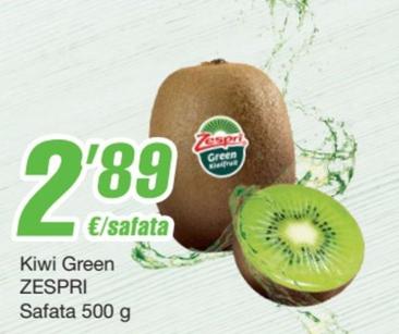 Oferta de Zespri - Kiwi Green por 2,89€ en SPAR Fragadis