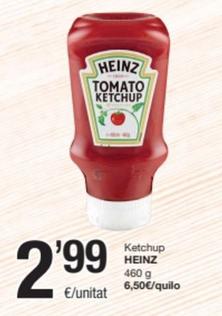 Oferta de Heinz - Ketchup por 2,99€ en SPAR Fragadis